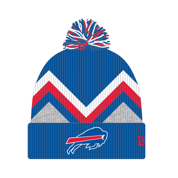 Buffalo Bills Zigzag Knit Hat Discount