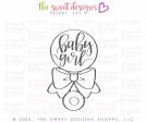 6B s Creations “Baby Girl” Class  Cookie Cutters Set - Set of 5 Cookie Cutters - Online Class not included. For Discount