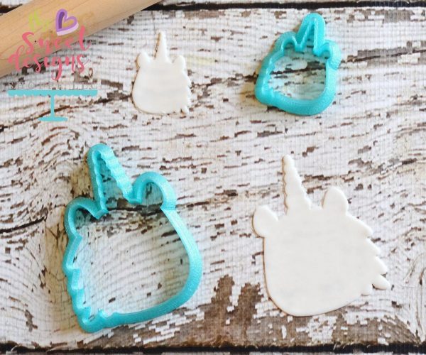 Unicorn Face V2 - Cookie Cutter on Sale