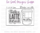 Thanks a Latte Set - 2 Piece Set - Cookie Cutters For Cheap