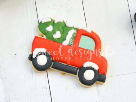 Truck With Christmas Tree - Cookie Cutter Sale