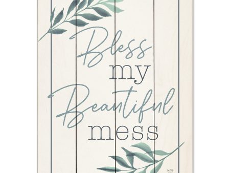 LUX886PAL - Bless My Beautiful Mess - 12x16 For Cheap