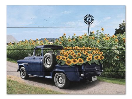 LD3234PAL - Sunny Days and Sunflowers - 16x12 For Discount