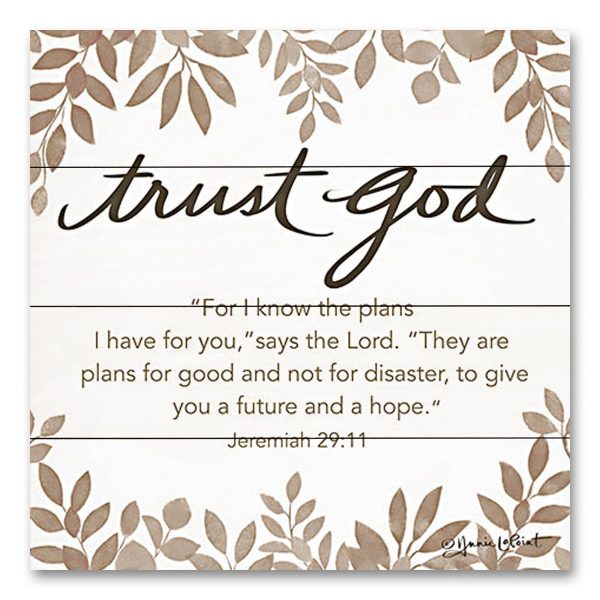 ALP2216PAL - Trust God - 12x12 For Discount