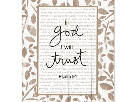 ALP2215PAL - In God I Will - 12x16 Fashion