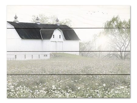 LD3101PAL - Foggy Country Barn - 16x12 For Cheap