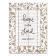 ALP2213PAL - Hope in the Lord - 12x16 For Cheap