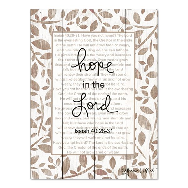 ALP2213PAL - Hope in the Lord - 12x16 For Cheap