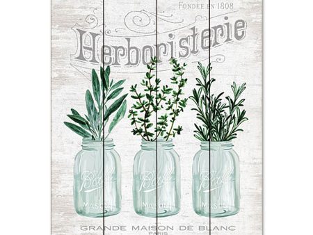 LET697PAL - Charming Kitchen Herbs - 12x16 For Cheap