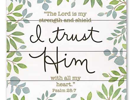 ALP2222PAL - I Trust Him - 12x12 For Discount